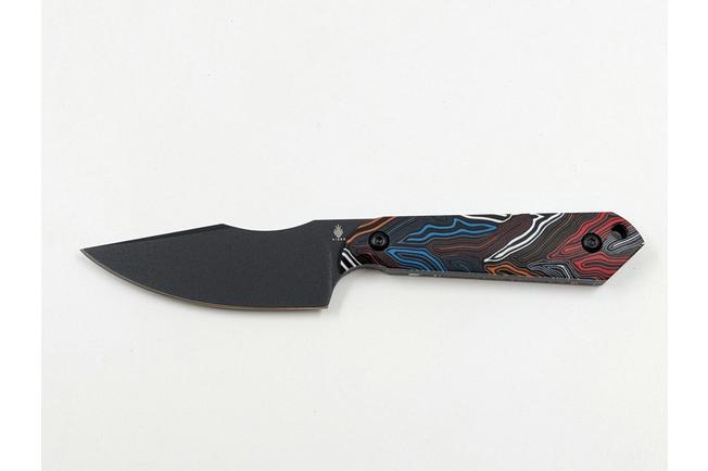 Afbeelding voor Kizer Harpoon Mini 1040S6 Black CPM 3V, G-Mascus, vaststaand mes, Maverick Customs design