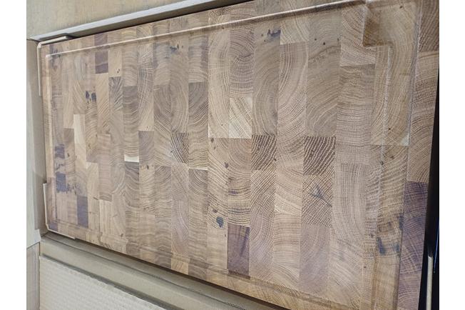 Image for Knivesandtools End Grain Cutting Board P008-5430 oak wood, 54 x 30 cm