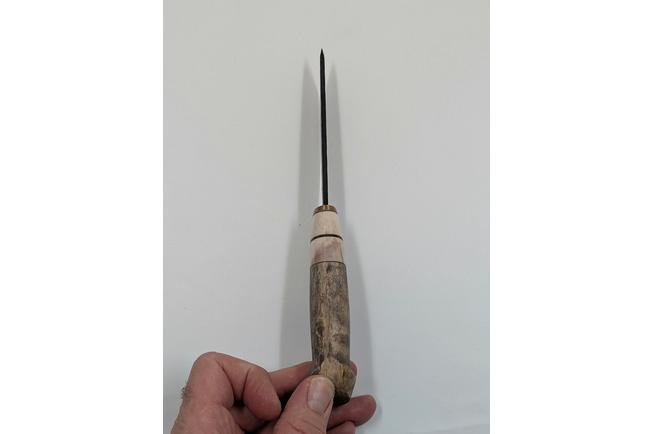Image for Marttiini Aapa 131030 Carbon, Birch Wood, Reindeer Antler, outdoor knife