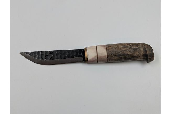 Image for Marttiini Aapa 131030 Carbon, Birch Wood, Reindeer Antler, outdoor knife