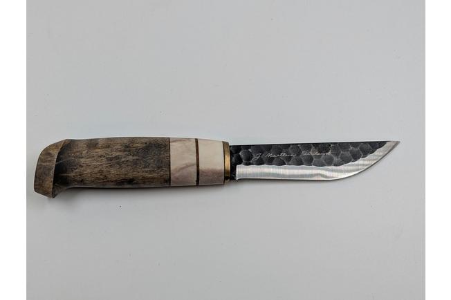 Image for Marttiini Aapa 131030 Carbon, Birch Wood, Reindeer Antler, outdoor knife