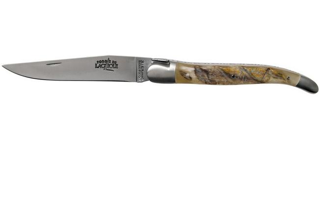 Image pour Forge de Laguiole 12 cm 1212INBESAT corne de bélier, couteau Laguiole