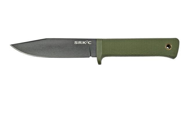 Image pour Cold Steel SRK Compact 49LCKDODBK, OD Green, couteau de survie