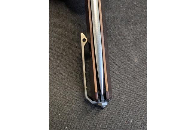Image pour LionSteel Myto MT01A ES Brown Aluminium, Satin couteau de poche, design Molletta