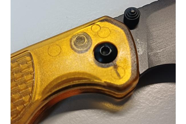 Image pour CJRB Pyrite Light J1945-AMB PVD AR-RPM9, Ultem, couteau de poche