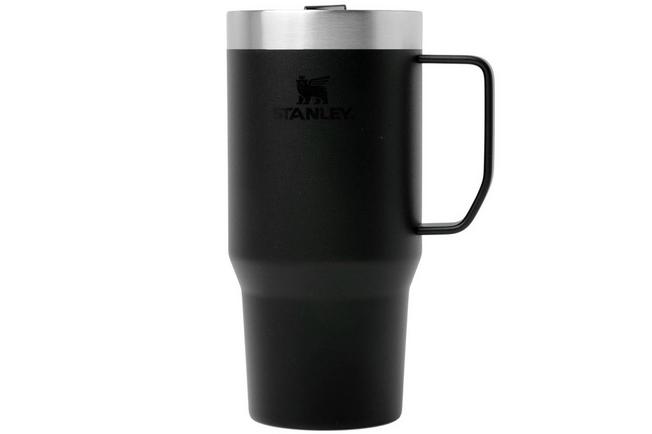 Image for Stanley The Everyday Suburban Mug 2.0 24oz, Black 10-13854-059 insulated mug with lid, 710 ml