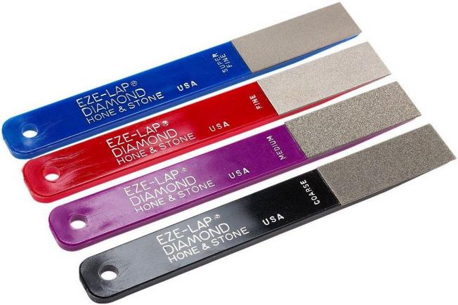 Image for EZE-LAP Diamond Hone & Stone diamond files, set of 4, LPAK4