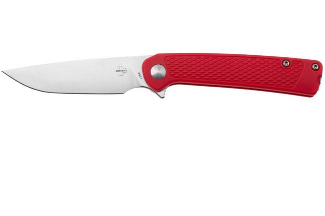 Image for Böker Plus Fire Ant 01BP0008, Satin 1.4116, Red Polypropylene pocket knife