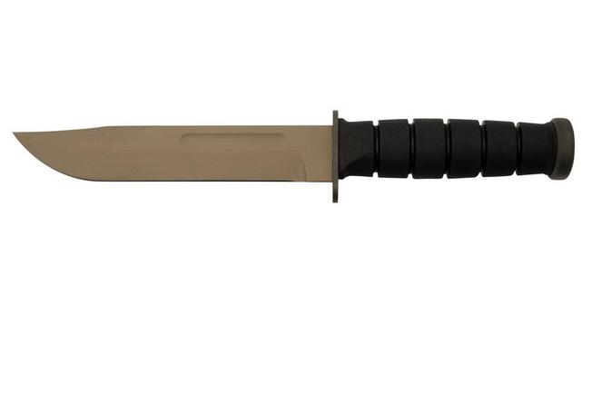 Obraz dla Nóż z głownią stałą Spartan KA-BAR SB54 CPM MagnaCut, Flat Dark Earth, Kydex Sheath