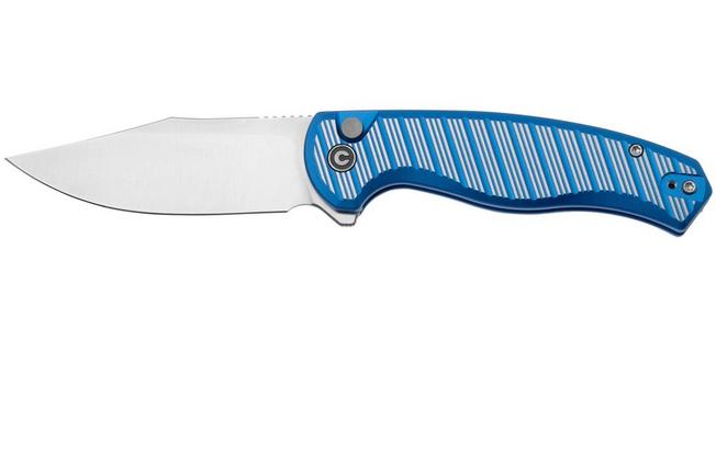Bild für CIVIVI Stormhowl C23040B-2 Satin Nitro-V, Milled Bright Blue Aluminum, Taschenmesser