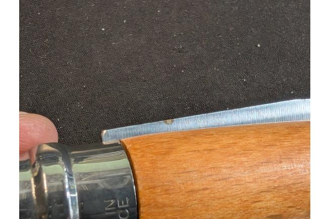 Image pour Opinel No. 10, couteau de poche, acier de carbone, lame 10 cm