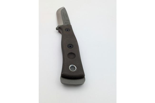 Image pour TOPS Knives B.O.B. Fieldcraft 154CM Green Canvas Micarta BROS-154-GCM couteau bushcraft