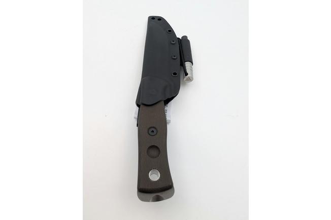 Image pour TOPS Knives B.O.B. Fieldcraft 154CM Green Canvas Micarta BROS-154-GCM couteau bushcraft
