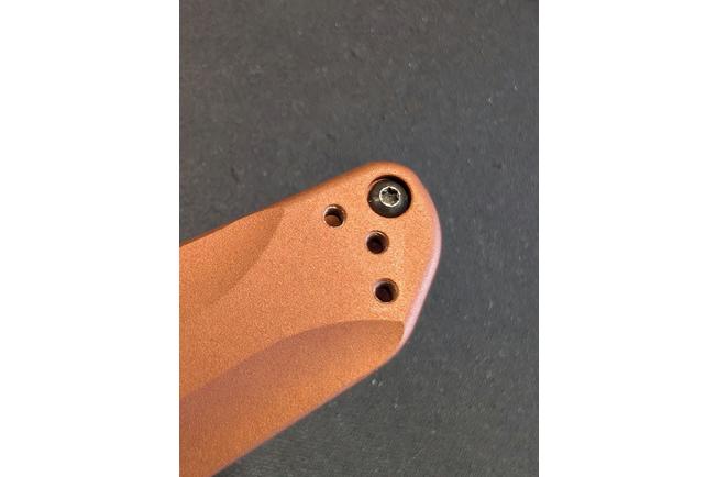 Bild für Benchmade 940BK-03 Osborne, DLC Battlewash CPM MagnaCut, Burnt Copper Aluminum Taschenmesser, Warren Osborne Design