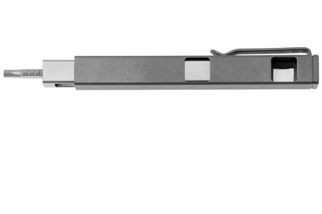 Afbeelding voor Big Idea Design Bit Bar Inline Max BB-IL-MAX Titanium, bit-driver met bitjes
