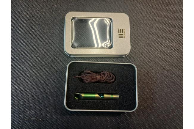 Image for WE Knife Titanium A-05CP 120dB green, emergency whistle