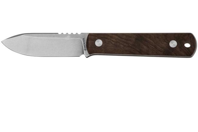 Image pour Böker BFF Packlite 120748 Walnut Wood, couteau fixe, Lucas Burnley design