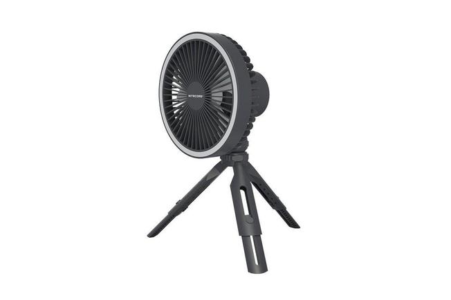 Image pour Nitecore NEF10 Portable Fan, gris, ventilateur avec lampe et powerbank