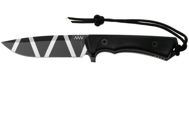 Bild für ANV P250 P250-001 Cerakote Black Camo Sleipner, Black GRNPU, Survival Messer