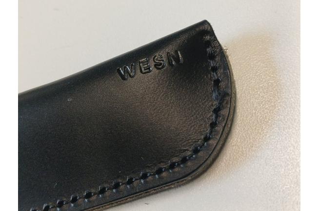 Imagen para WESN Samla Leather Sheath, SN16-1, Black, funda