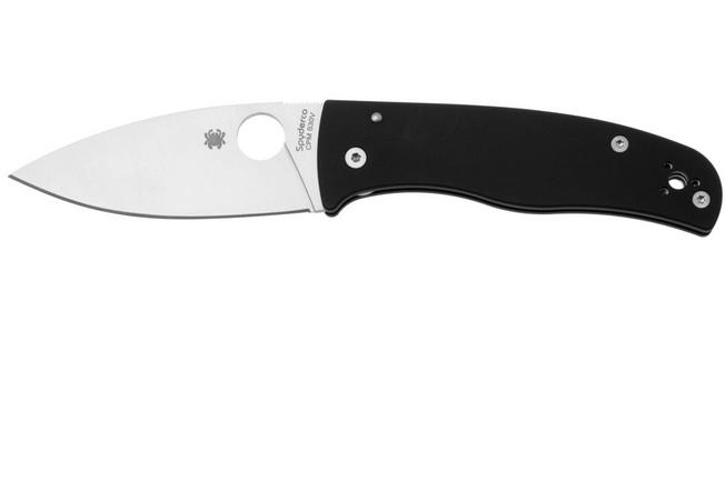 Image for Spyderco Bodacious C263GP Black G10 pocket knife, Sal Glesser design