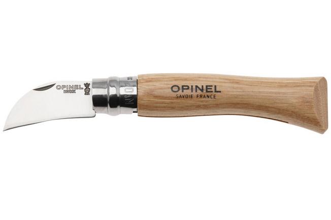 Image pour Opinel No. 07 002360 Chestnut Wood, marron, couteau de poche pour l'ail et le dénoyautage
