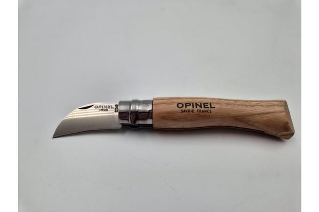 Image pour Opinel No. 07 002360 Chestnut Wood, marron, couteau de poche pour l'ail et le dénoyautage