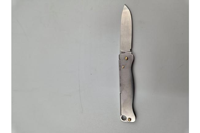 Image pour Böker Plus Atlas Mini 01BP0024 Stonewashed 12C27, Stainless, couteau de poche porte-clé