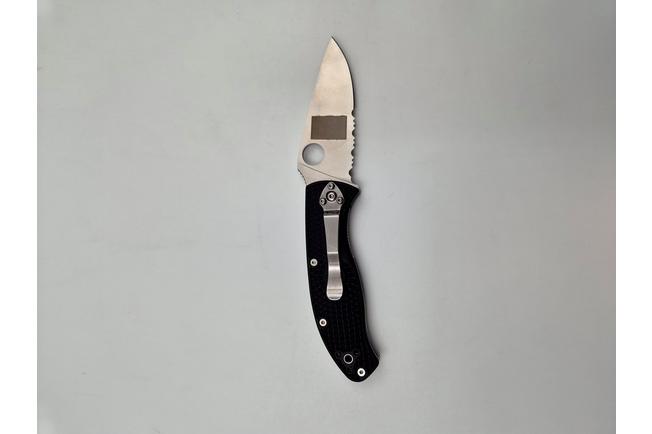 Image pour Spyderco Tenacious Lightweight C122PSBK FRN partly serrated couteau de poche