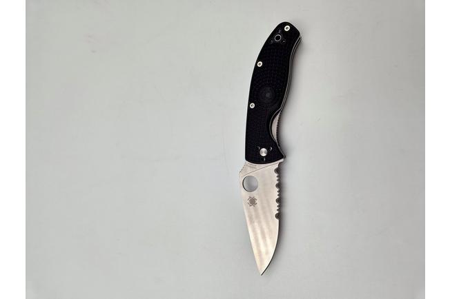 Image pour Spyderco Tenacious Lightweight C122PSBK FRN partly serrated couteau de poche