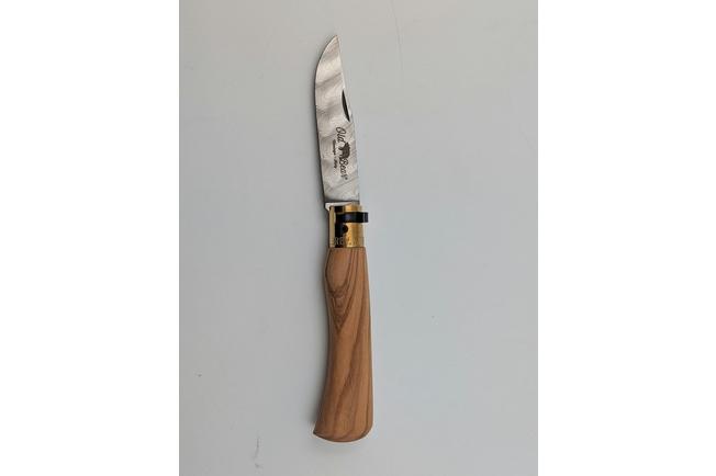 Image pour Old Bear Classical Olive M, Damascus DS93X, 9305-19-LU couteau de poche
