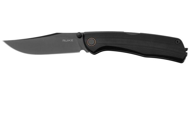 Image pour Ruike P882-B Black 12C27N, Black G10, couteau de poche