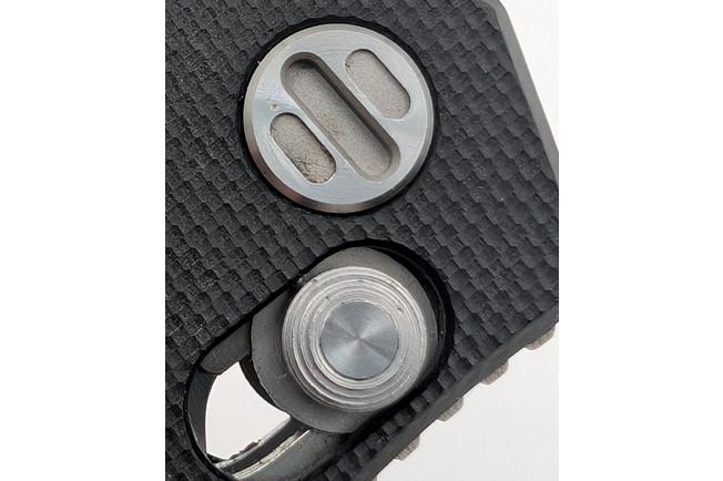 Image pour Real Steel Muninn 7751BS Black G10, Satin VG-10, couteau de poche
