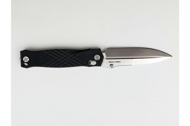 Image pour Real Steel Muninn 7751BS Black G10, Satin VG-10, couteau de poche