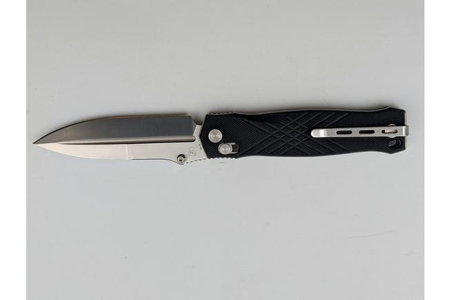 Image pour Real Steel Muninn 7751BS Black G10, Satin VG-10, couteau de poche