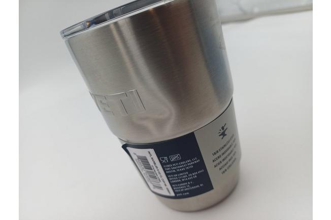 Image for Yeti Rambler Stackable Cup 8oz Mag Slider Lid, Stainless Steel, stackable mug with lid, 237 ml