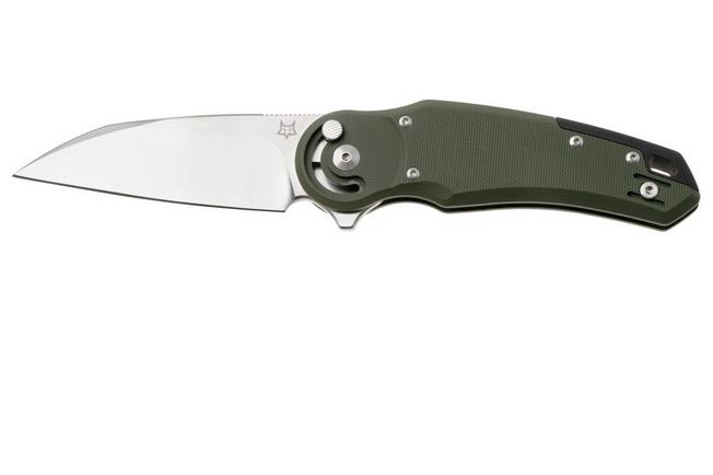 Obraz dla Nóż składany Fox Metamorphosis FX-556-G10OD, Satin M390 Wharncliffe, OD Green G10