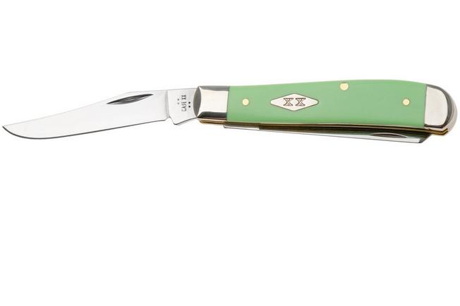 Image for Case Mini Trapper Mint Green Synthetic, 63831, 4207 SS pocket knife