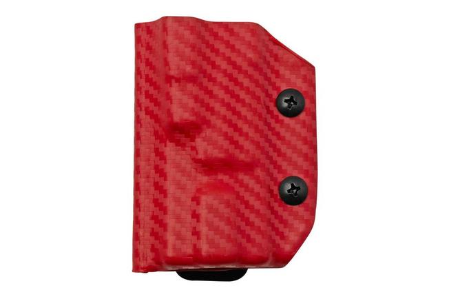 Afbeelding voor Clip And Carry Kydex Sheath Leatherman Free P2, Carbon Fiber Red LP2-CF-RED riemholster