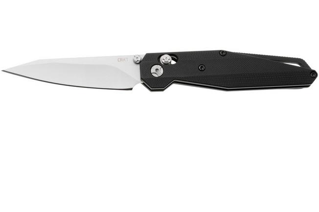 Afbeelding voor CRKT LCBK 3830 Crossbar Lock, Black G10 zakmes, Matthew Lerch design