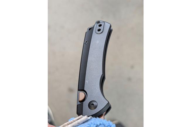 Image for Kizer Task 1 BD KI3490.2BDA2 T1 BD Sunset PVD Elmax, Black Aluminium, pocket knife, Uli Hennicke design