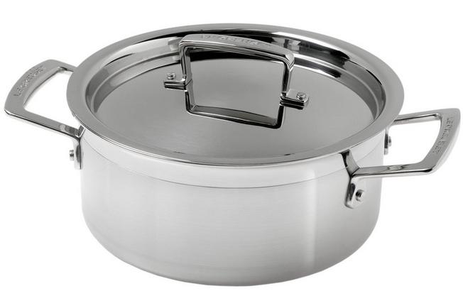 Image pour Le Creuset 3-ply casserole avec couvercle 20 cm, 3L