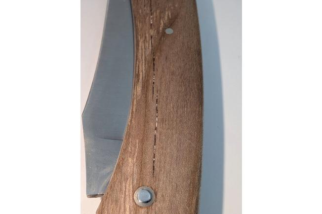 Image pour Laguiole en Aubrac Camembert Walnut CAM-WNT bois de noyer, couteau de poche