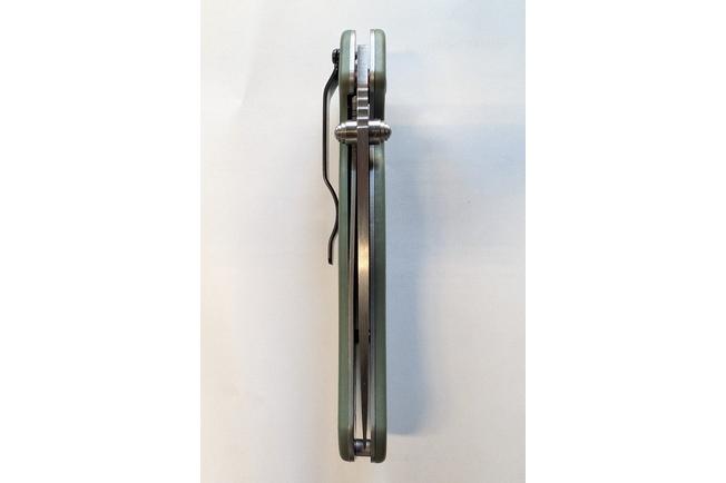 Image for Ontario RAT-2 8828OD Satin D2, OD Green FRN, pocket knife