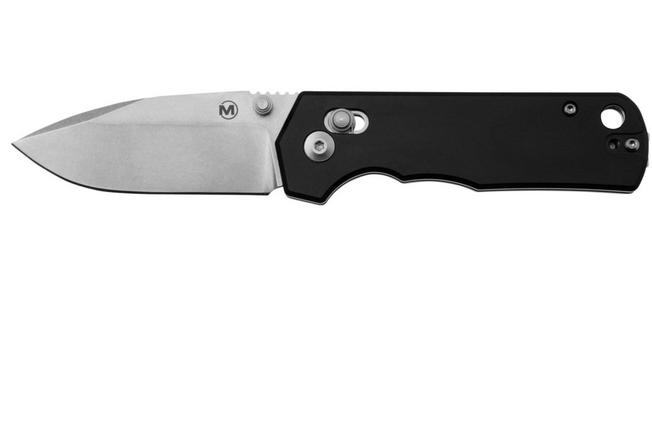 Image for Böker Magnum Rockstub 01SC091 Stonewashed 440B, Black Aluminium, pocket knife