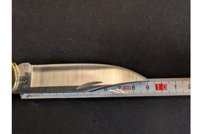 Image for Buck 110 Slim Elite Heritage, MagnaCut, Brass 0110BRS19 pocket knife