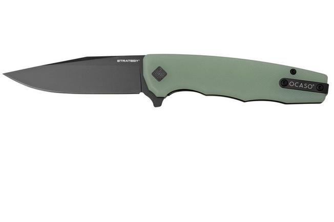 Image pour Ocaso Strategy 29JGB Jade G-10 Black PVD, couteau de poche
