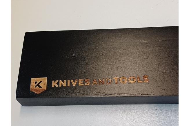 Afbeelding voor Knivesandtools Magnetic Knife Strip MKH104-50 Ash Black, messenmagneetstrip, 50 cm