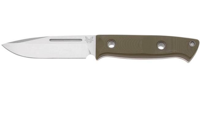 Immagine per Benchmade Bushcrafter 163-1, CPM-S30V, OD Green G10, coltello da bushcraft, design di Sibert