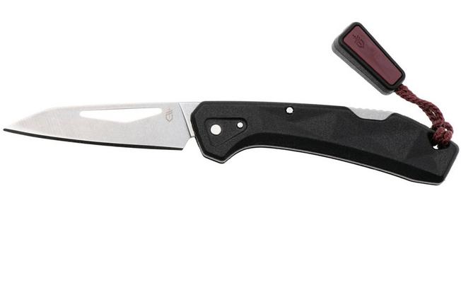 Image for Gerber LST Mini 1074528, Stonewashed 440A, Black Nylon pocket knife